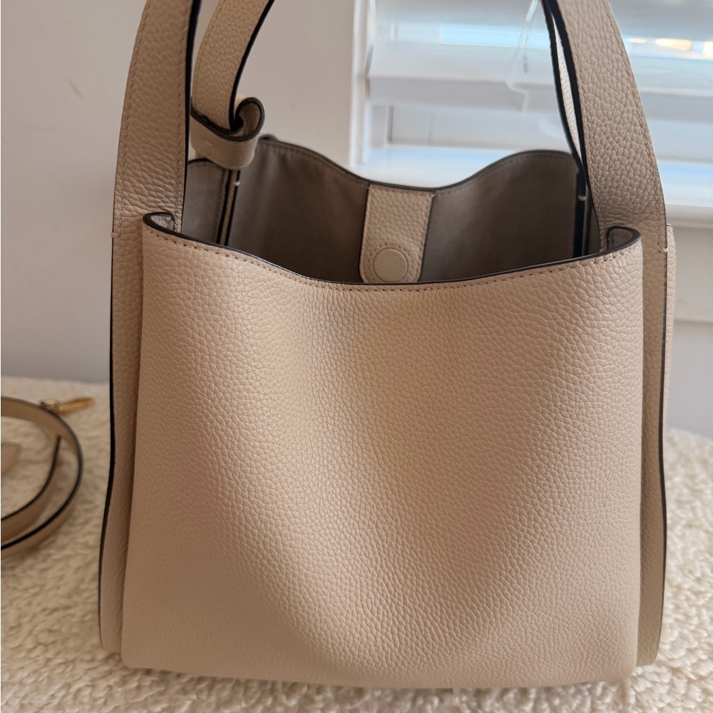 kate spade Cream Pebbled Leather Shoulder Bag - Picture 3 of 12